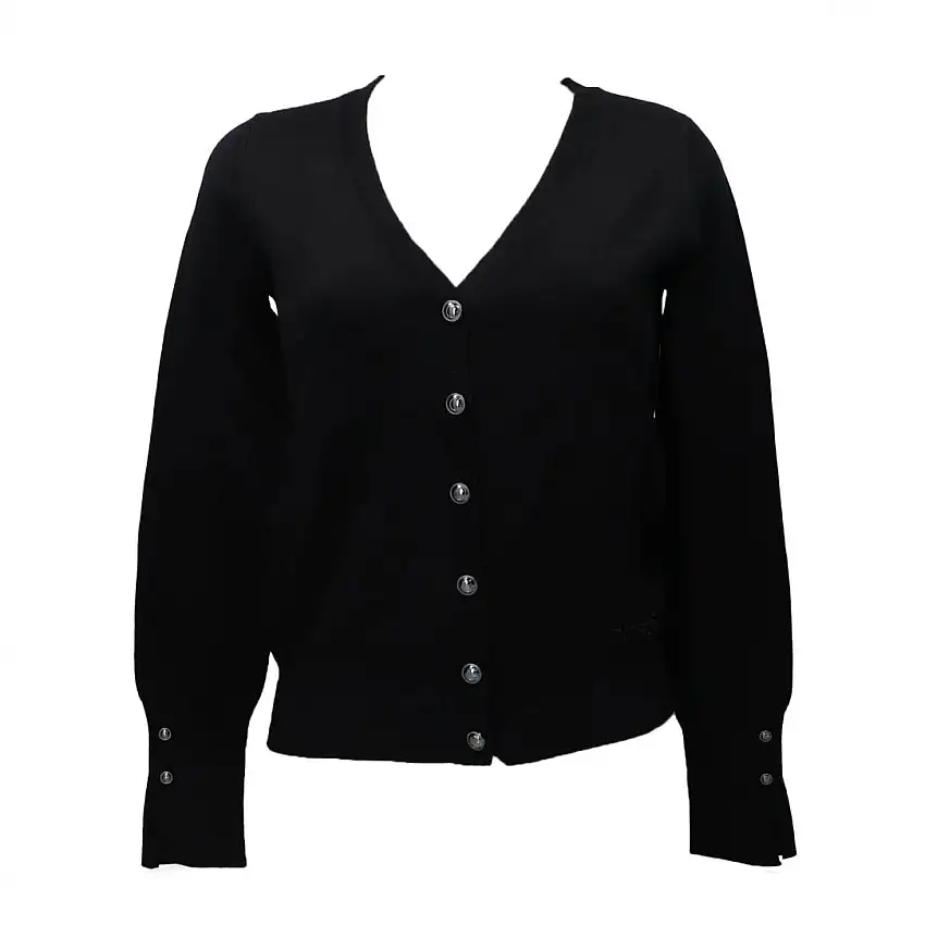 ZENA CARDI LS SWTR Nero