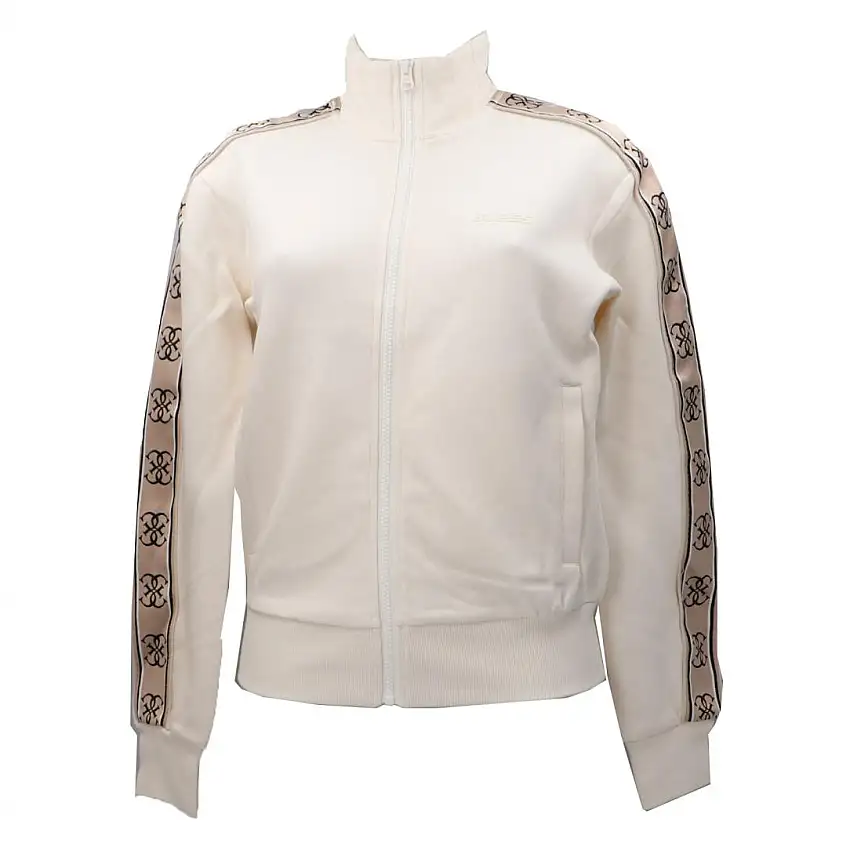 BRITNEY FULL ZIP SWEATSHIRT Beige