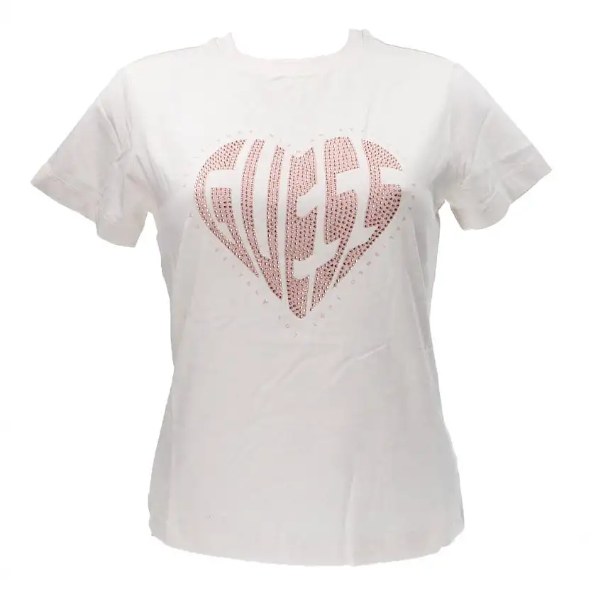 Julia rhinestone ss Bianco panna