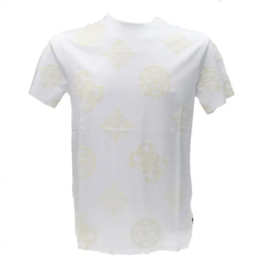 SS BSC GUESS PEONY PRINT TEE Bianco