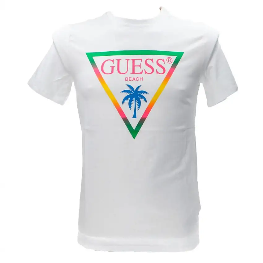 SS CN Triangle palm tee Bianco