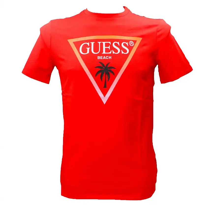 SS CN Triangle palm tee Rosso