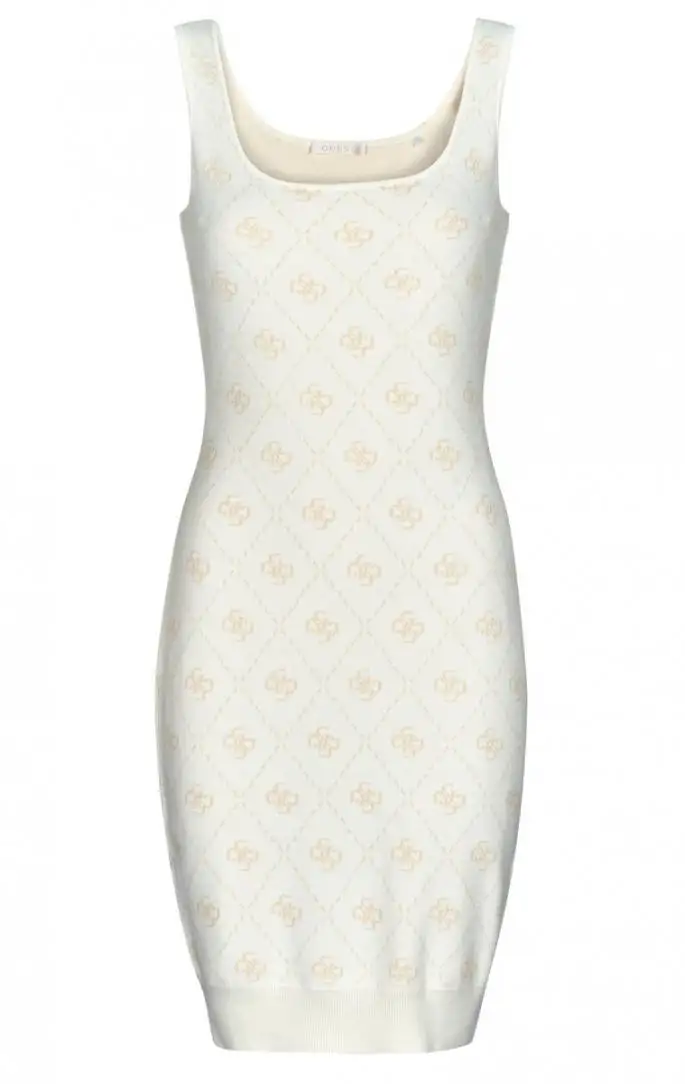 SARAH 4G DRESS Bianco