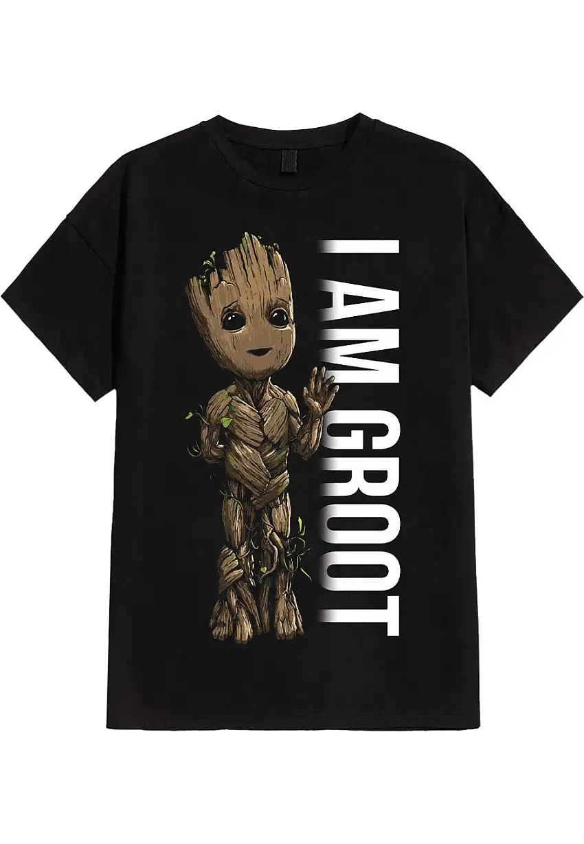 Guardians Of The Galaxy - I Am Groot Portrait - T-Shirt