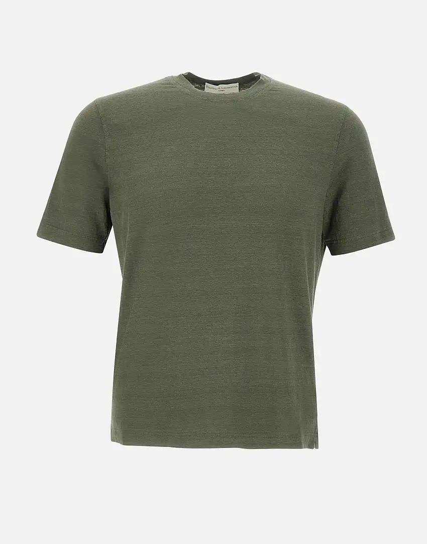 Linen t-shirt 82599814