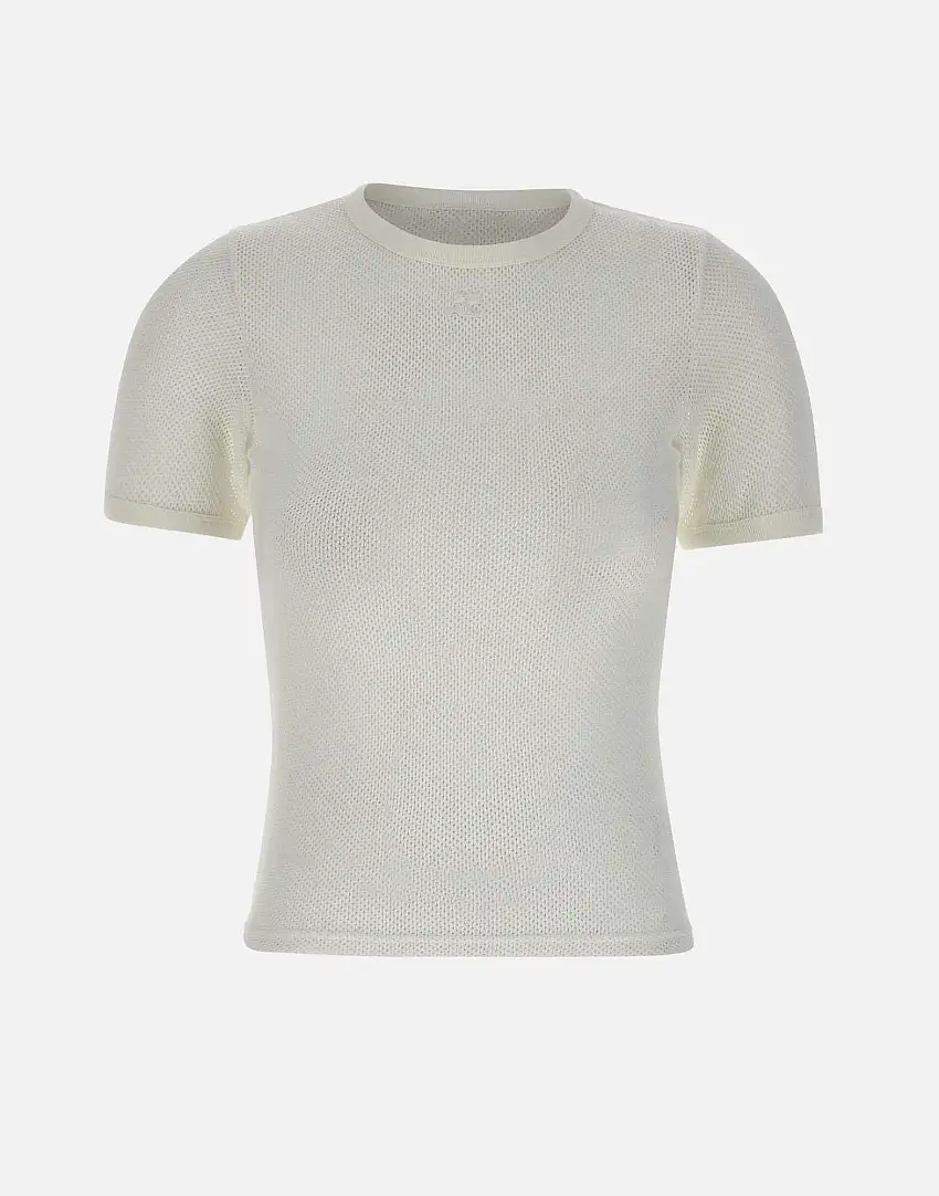 "Signature contrast t-shirt" 52928218