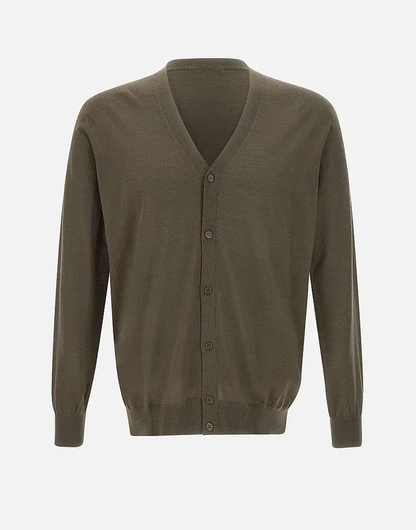 Wool shaved cardigan 41625524