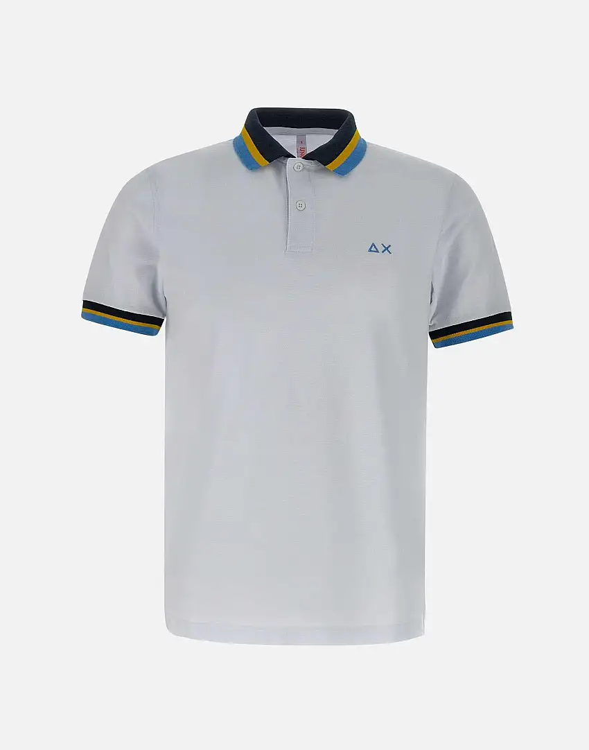 "Polo collar multistripes" 37805704