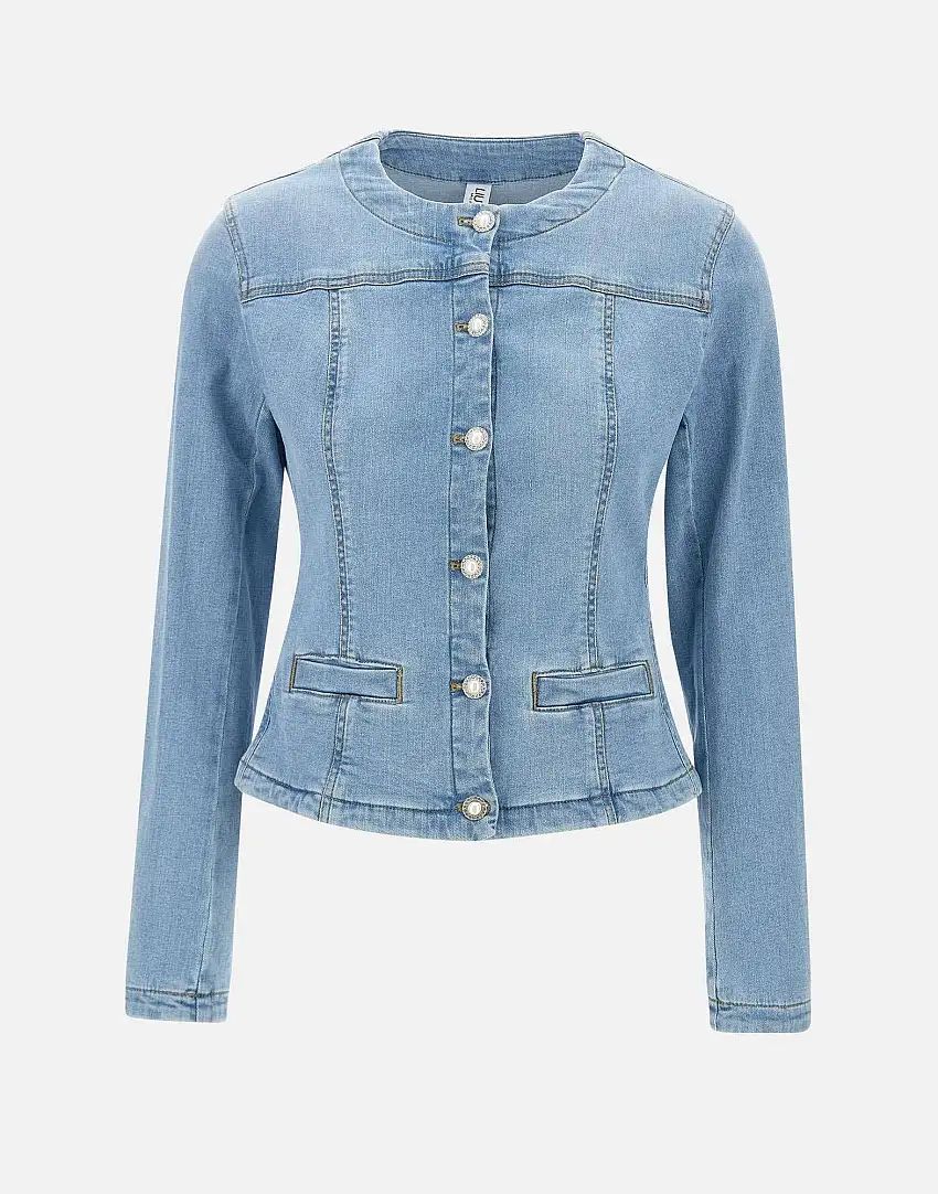 Cotton denim jacket 64426933