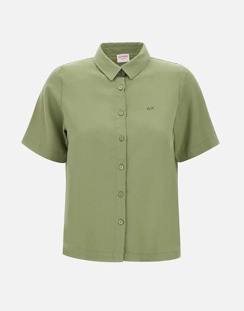 "Fluid fabric shirt" 57330166