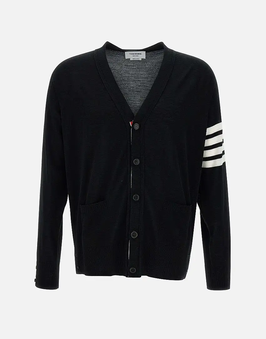 "Classic V-Neck" merino wool cardigan 83847850