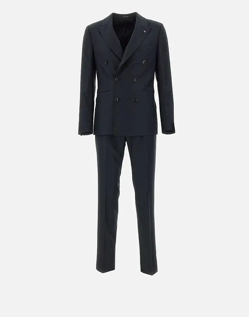Cool wool two-piece suit 10637340