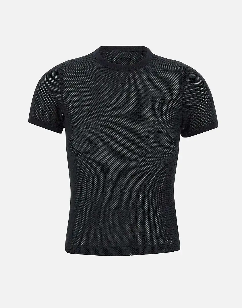 "Signature contrast t-shirt" 81596098