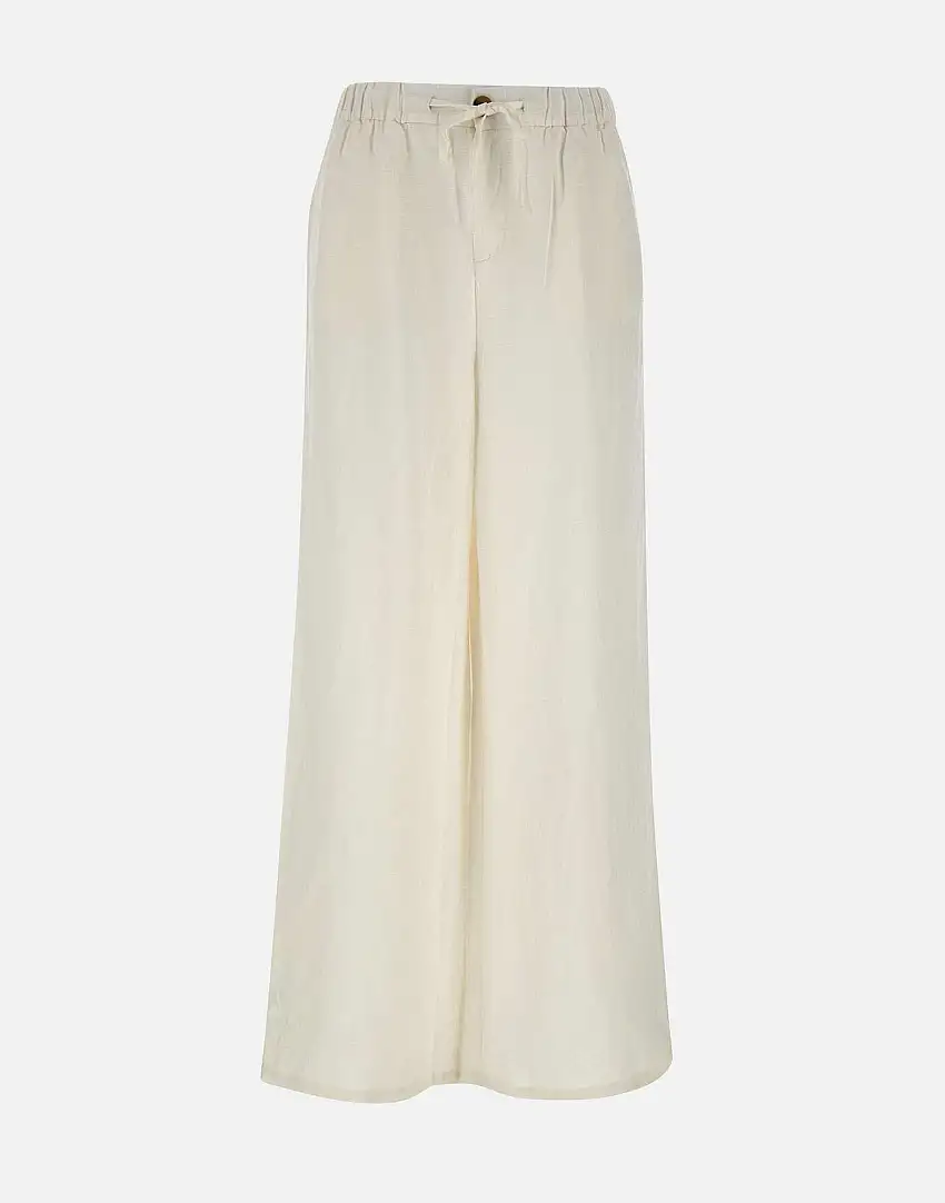 "Wide leg linen" jogger 81556469