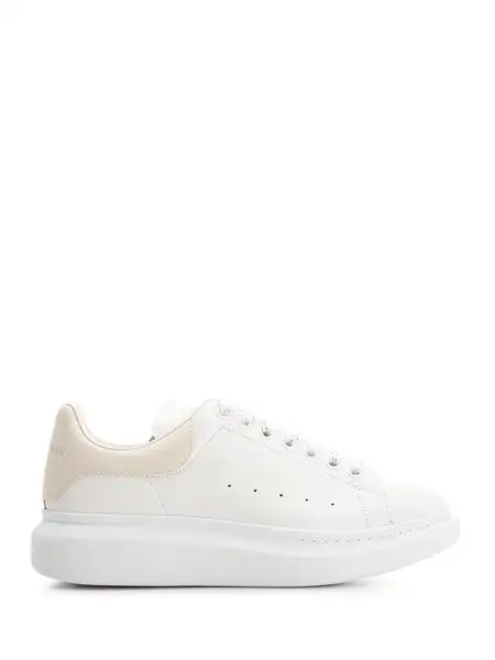 Alexander Mcqueen Sneaker "Oversize" talloncino vaniglia