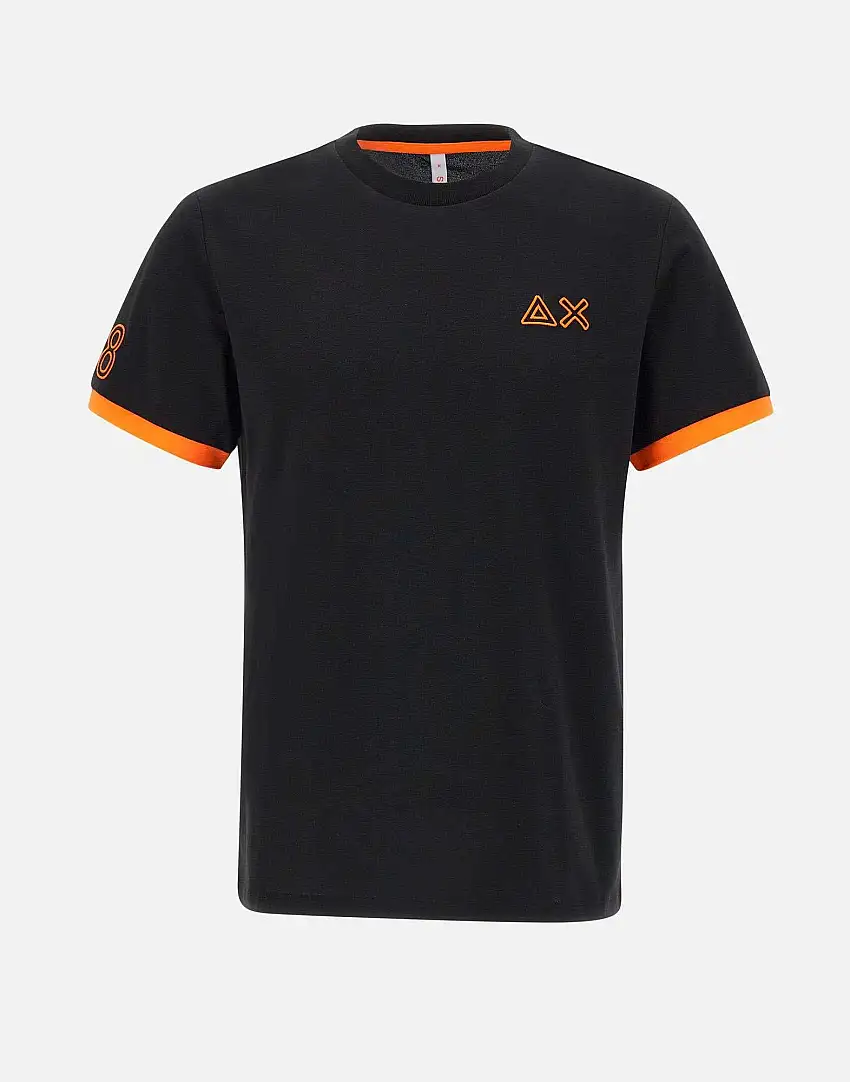 Cotton t-shirt Piquet logo fluo 59625581