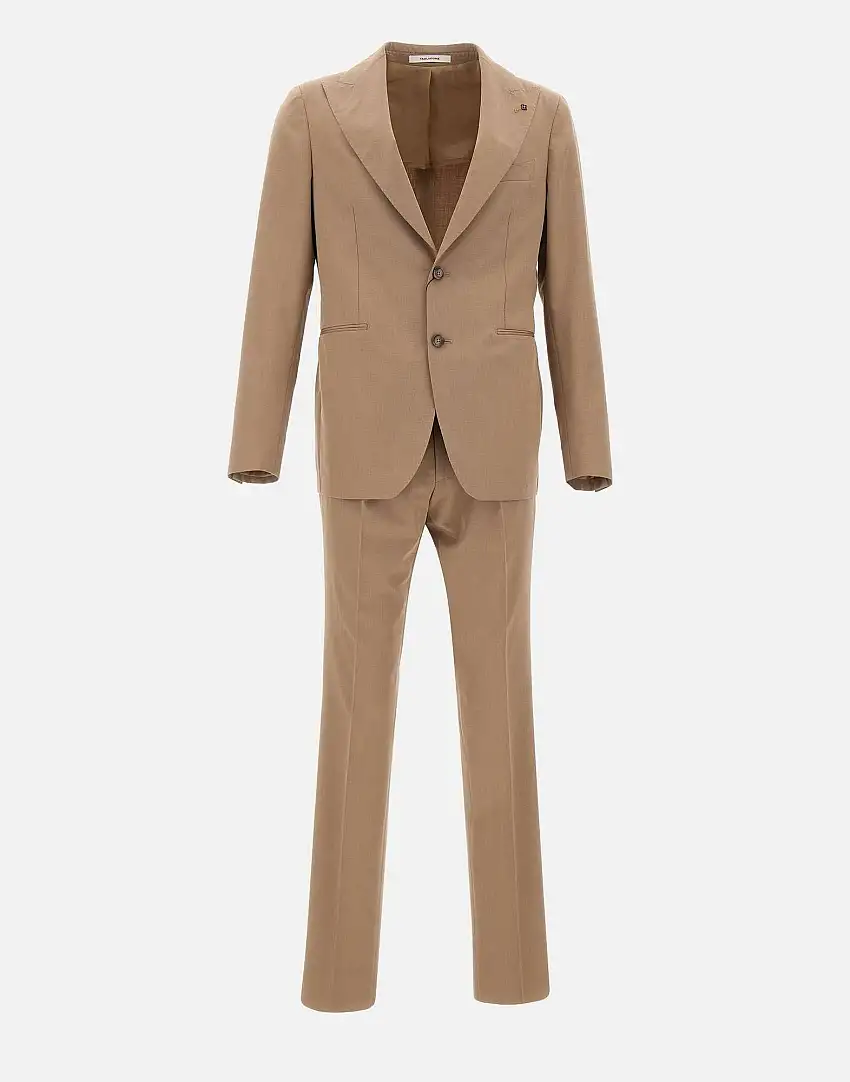 Cotton and wool two-piece suit 34199417