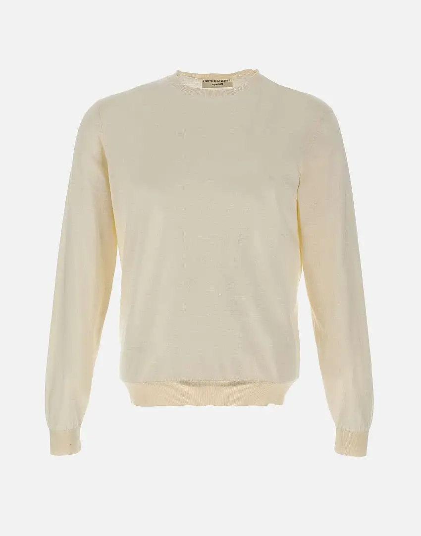 Superlight cotton sweater 50032504