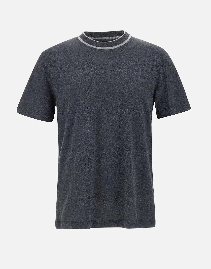 Cotton and cashmere t-shirt 99475597