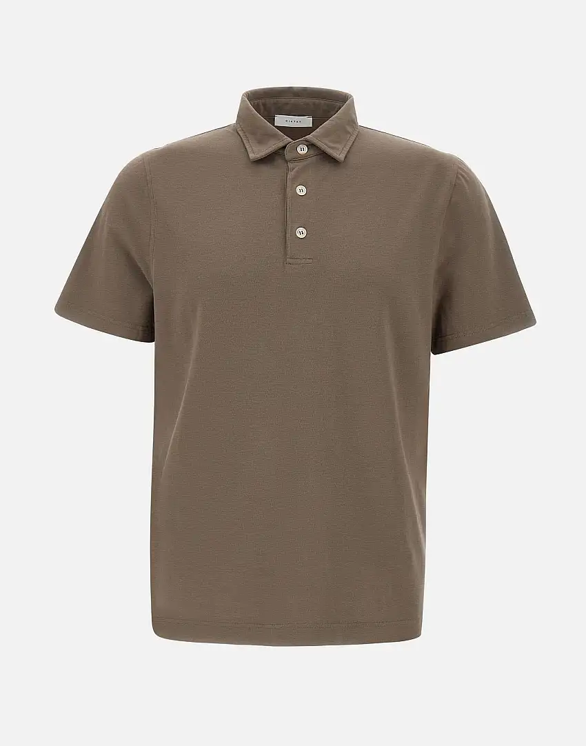 Modal and cotton polo shirt 65173770