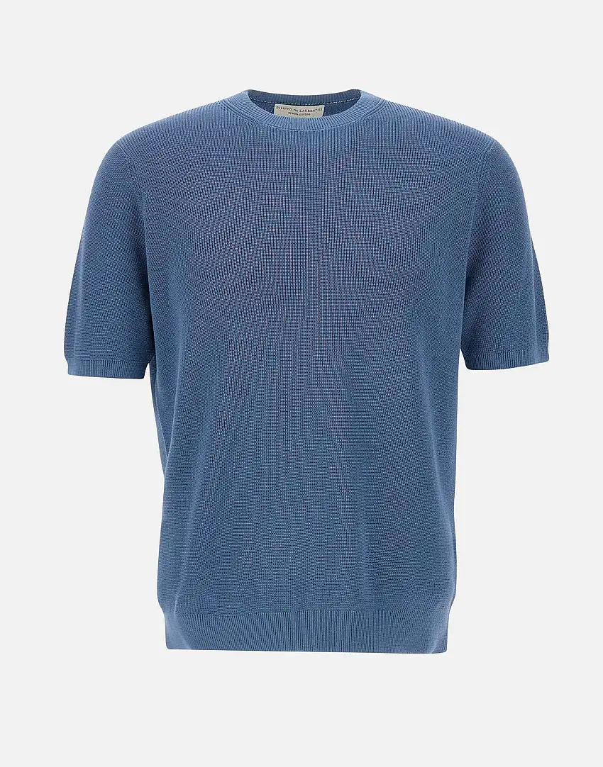 Cotton crepe sweater 35279390