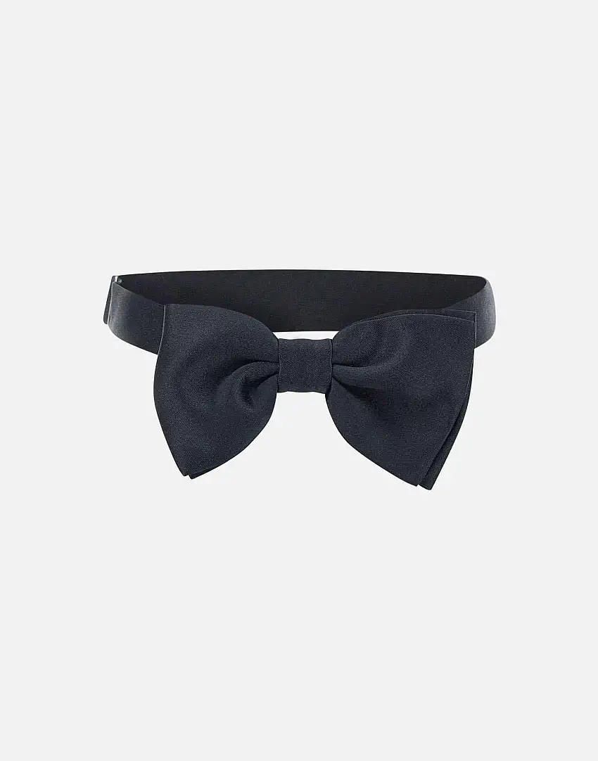 Satin bow tie 26255871