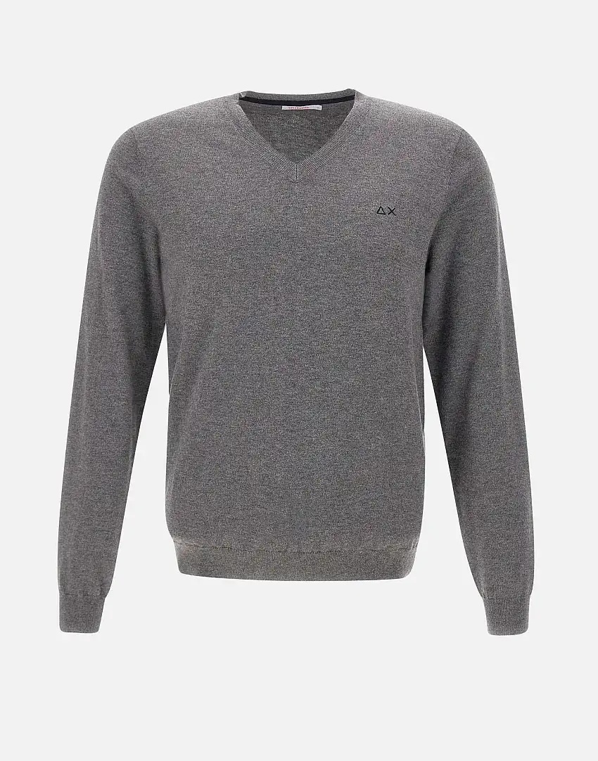 Cotton and wool sweater 15084213