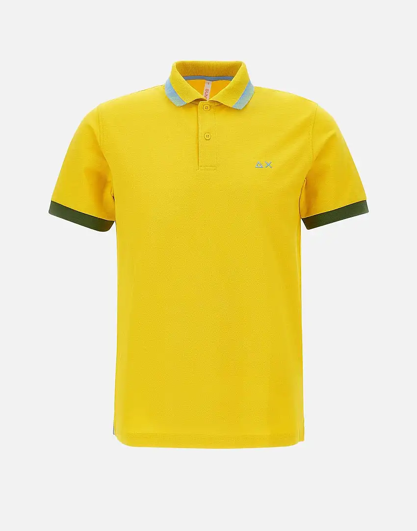 "Big stripes on collar" polo shirt 68124501