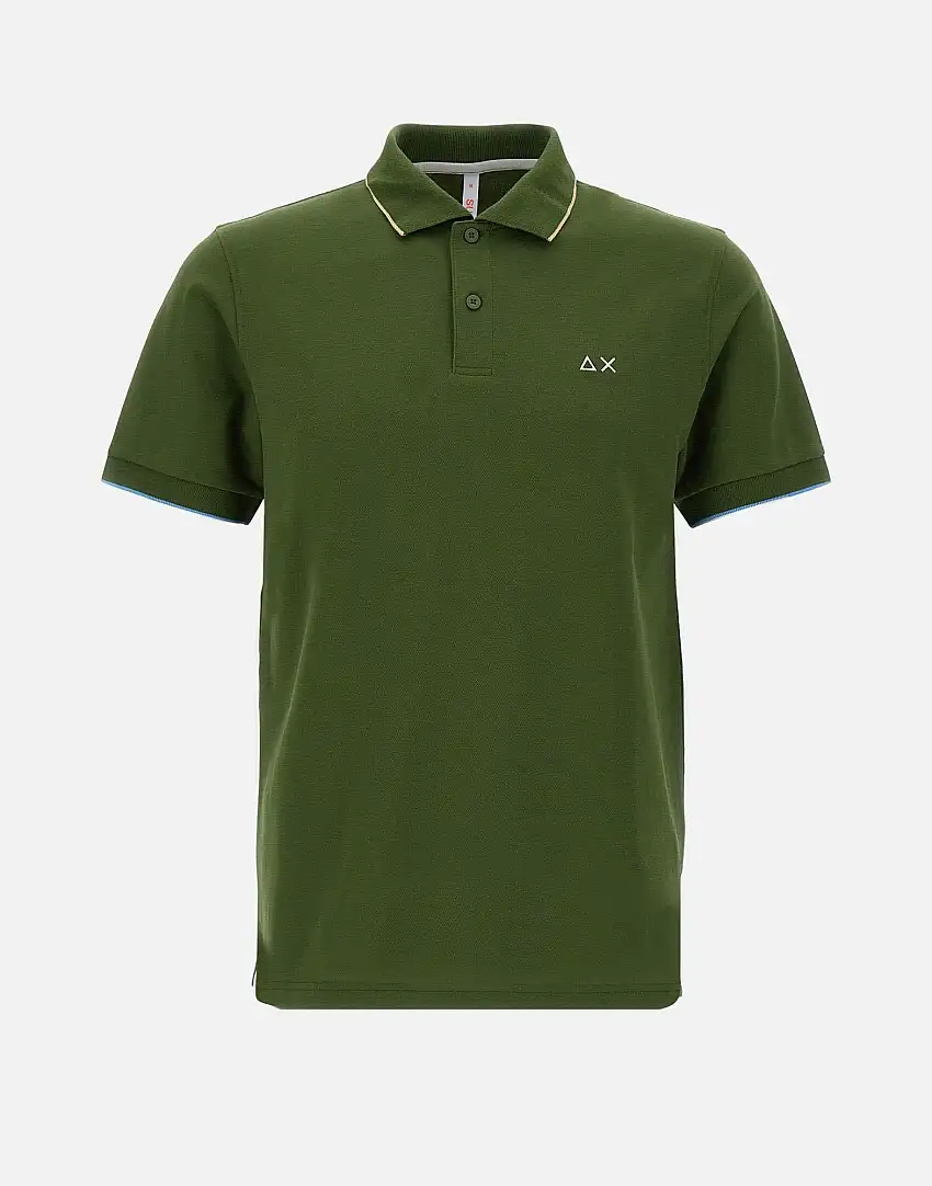 "Small stripes on collar polo" 10857295