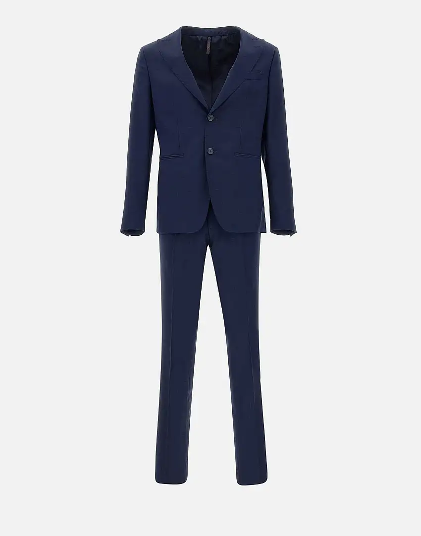 Super 110's cool wool two-piece suit 23872731
