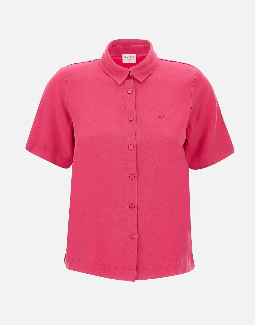 "Fluid fabric shirt" 30531976