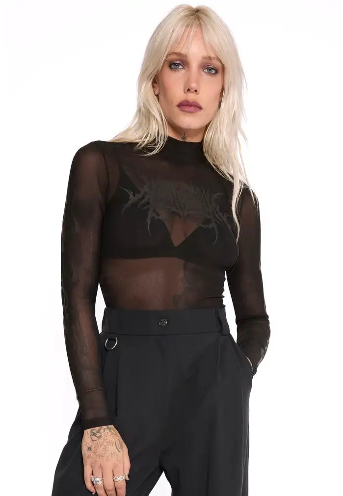 Mary Wyatt - Infernus Mesh II Black - Body