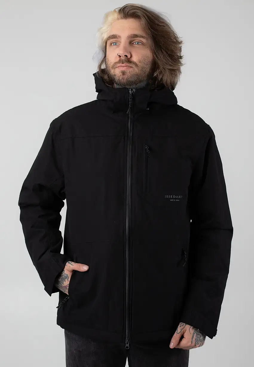 Iriedaily - Nilas Anorak Black - Giacca