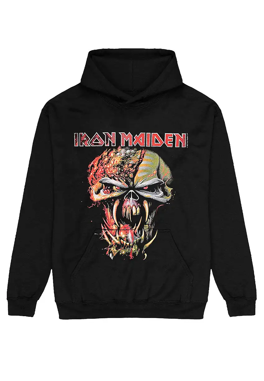 Iron Maiden - Con Trooper Lady - Felpa con cappuccio