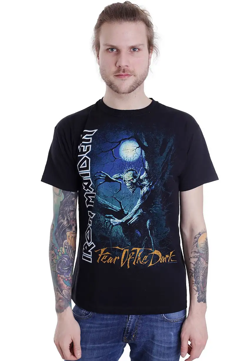 Iron Maiden - Fear Of The Dark Tree Sprite - T-Shirt
