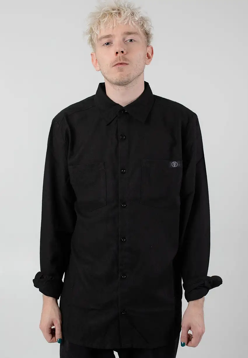 Ironnail - Hooft Black Flanell - Camicia