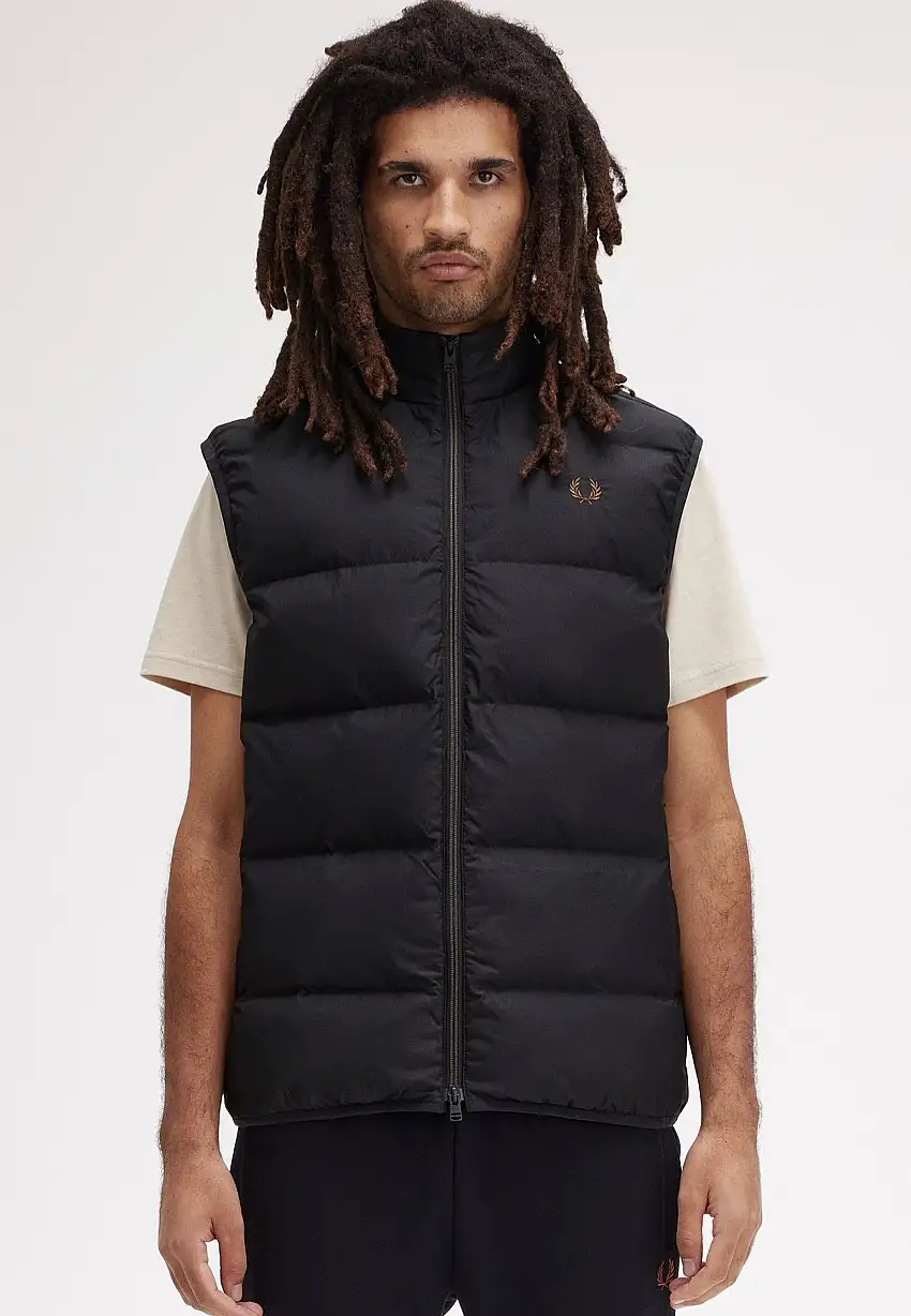 Fred Perry - Insulated Black - Gilet