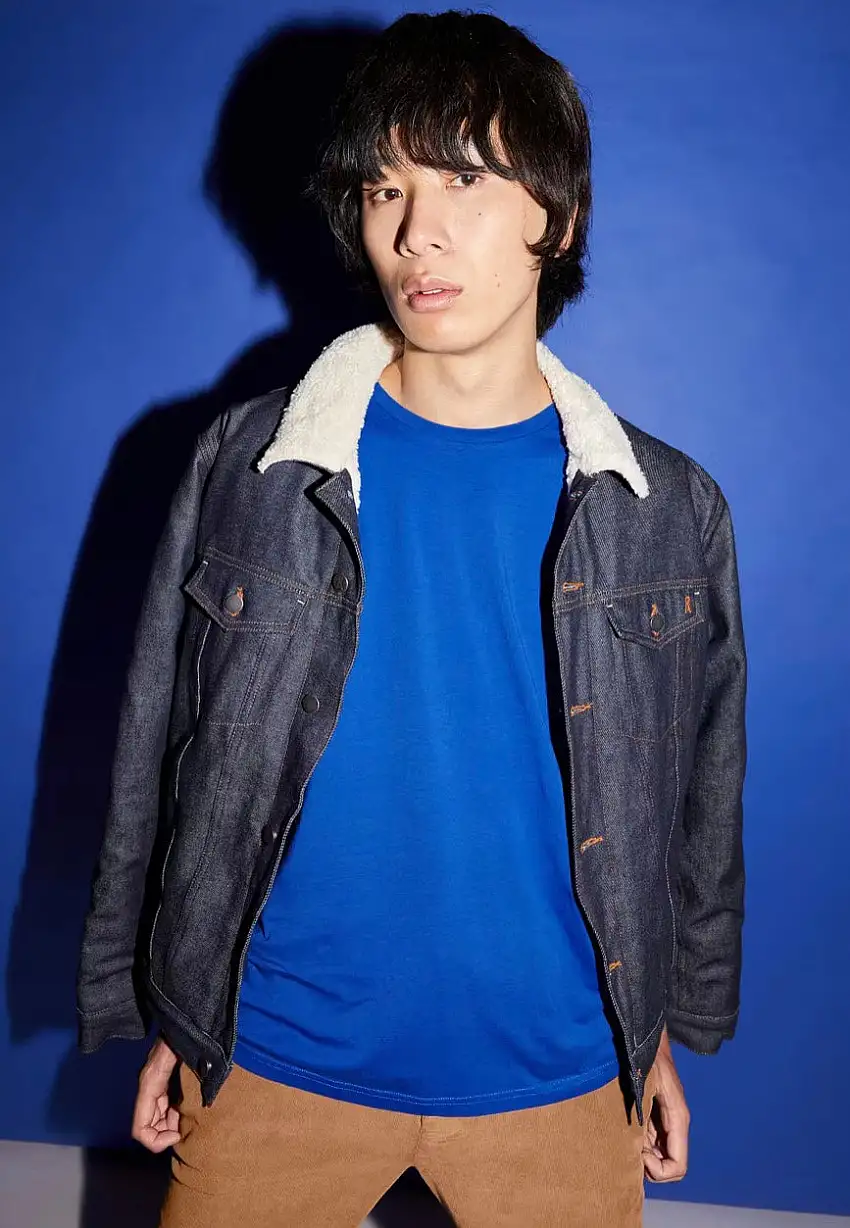 Armedangels - Jaames Dynamo Blue - T-Shirt