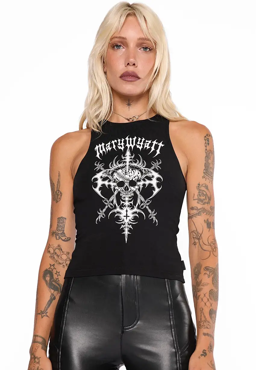 Mary Wyatt - Jax Racer Black - Top