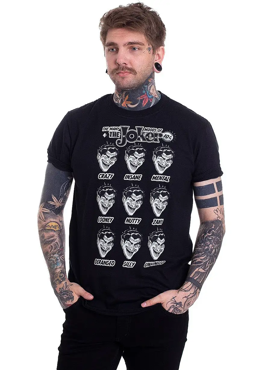Joker - The Many Moods Of The Joker - T-Shirt