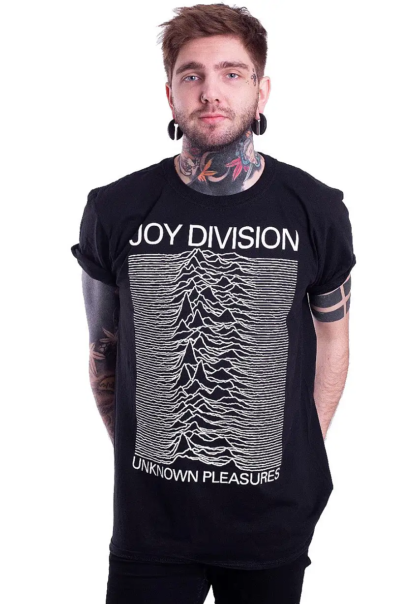Joy Division - Unknown Pleasures Black - T-Shirt