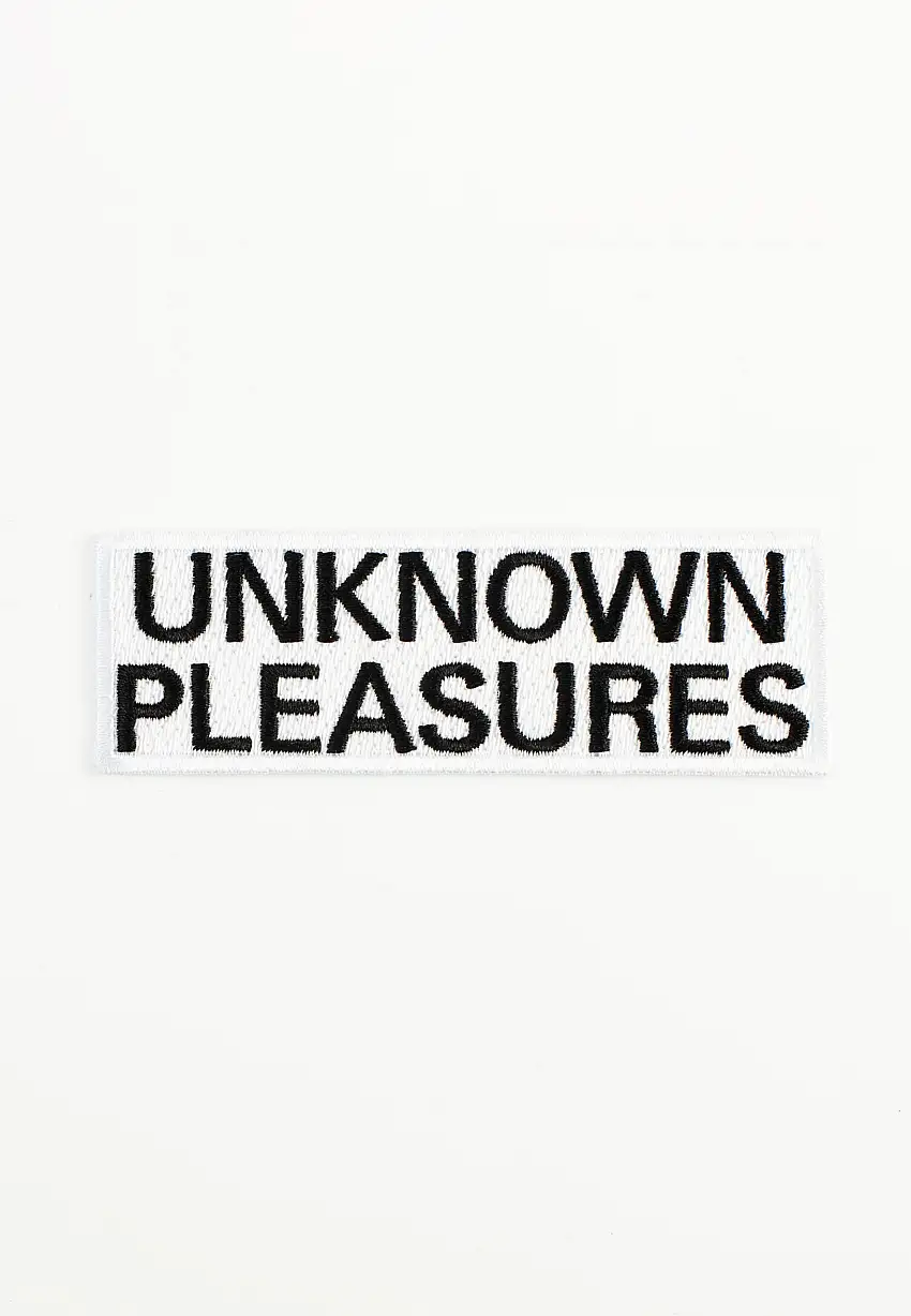 Joy Division - Unknown Pleasures Text - Toppa