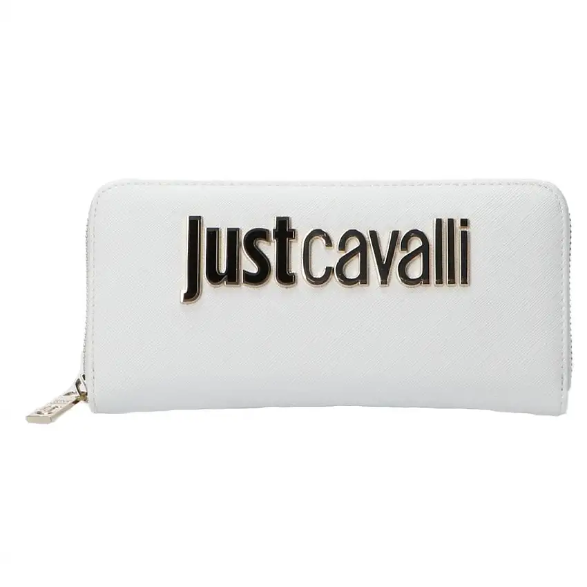 JC B METAL LETTERING STYLE 12 wallet Bianco nero