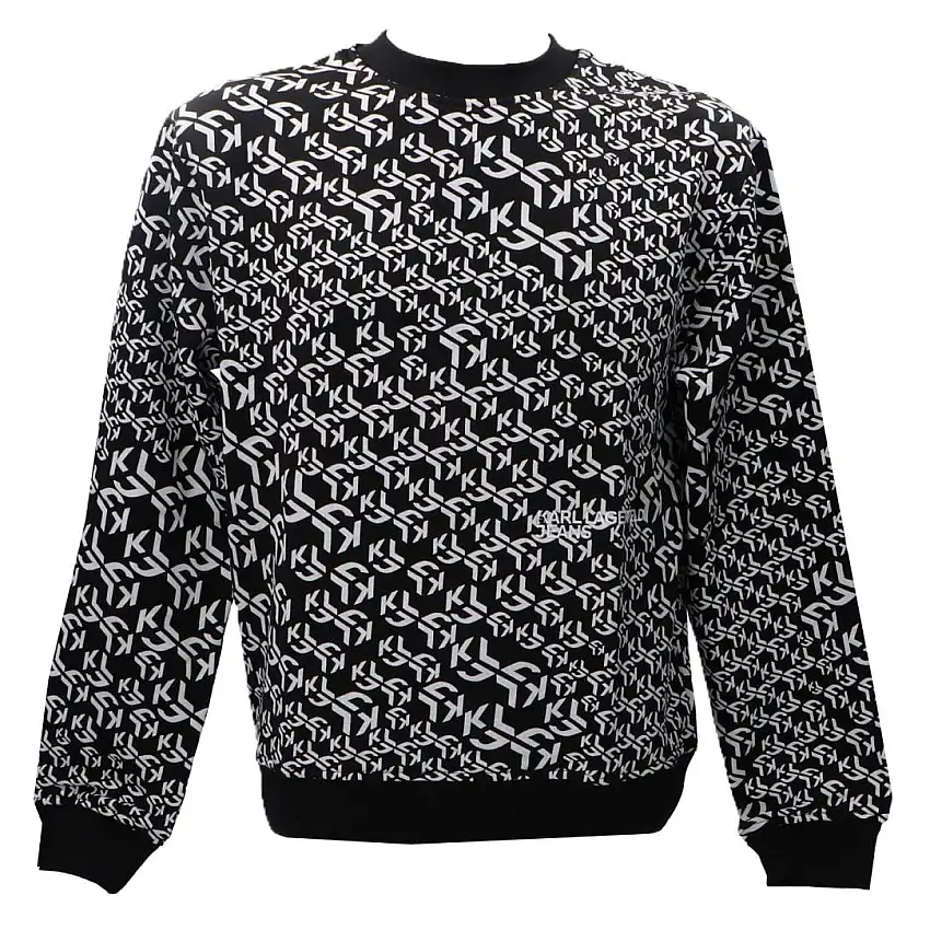 KLJ REG MONOGRAM SWEAT 246D1803 Nero
