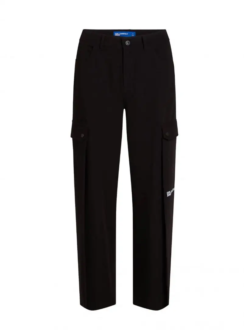 PLEATED CARGO PANT 245J1002 Nero