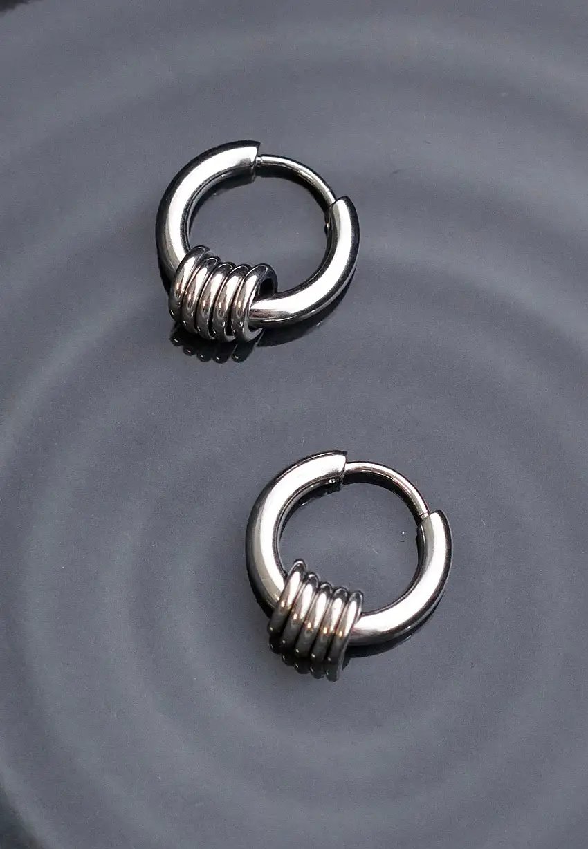 Wildcat - Little 5 Silver - Orecchini