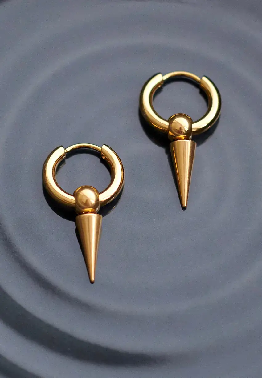 Wildcat - Little Long Spike Gold - Orecchini