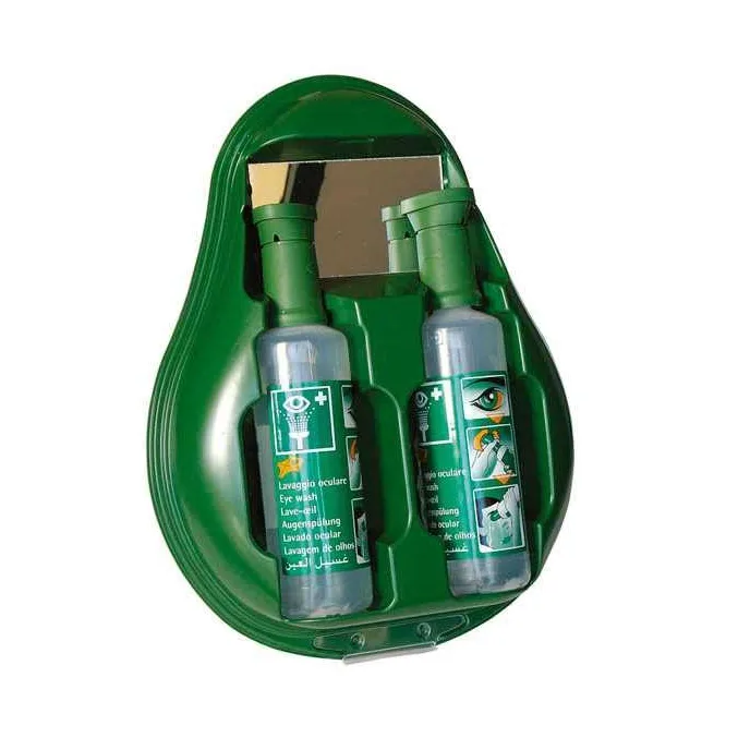 Kit due flaconi lavaggio oculare da lavoro Logica OCULAR