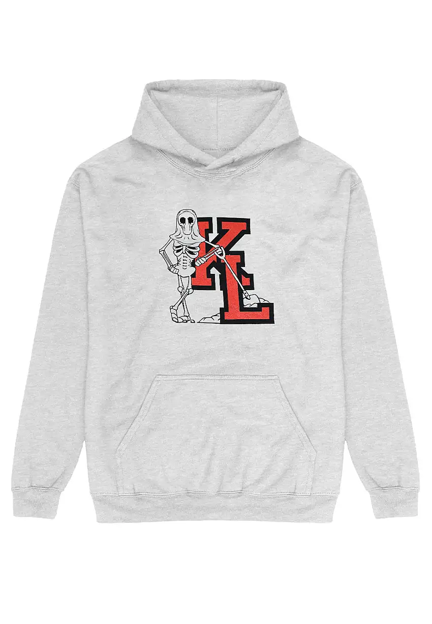 Knocked Loose - Grave Digger Ash Grey - Felpa con cappuccio