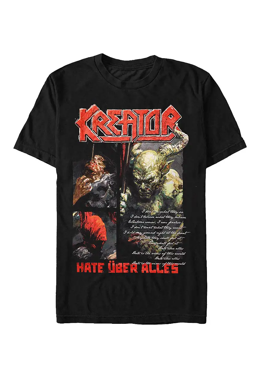 Kreator - Hate Über Alles Art - T-Shirt